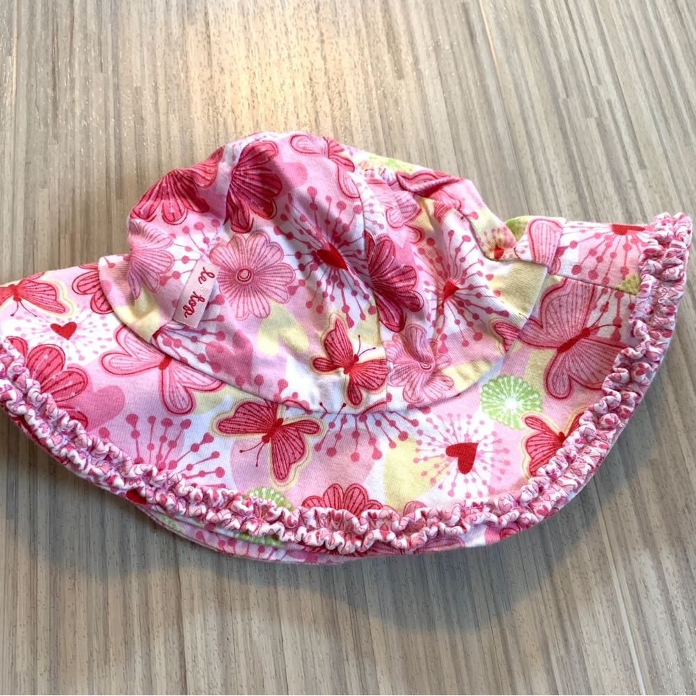 Le Top Toddler / Youth Sun Hat sz 2t-4t & 4-6x EUC